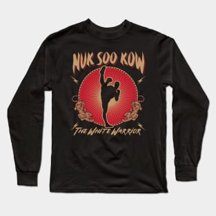 Nuk Soo Kow - The White Warrior Long Sleeve T-Shirt